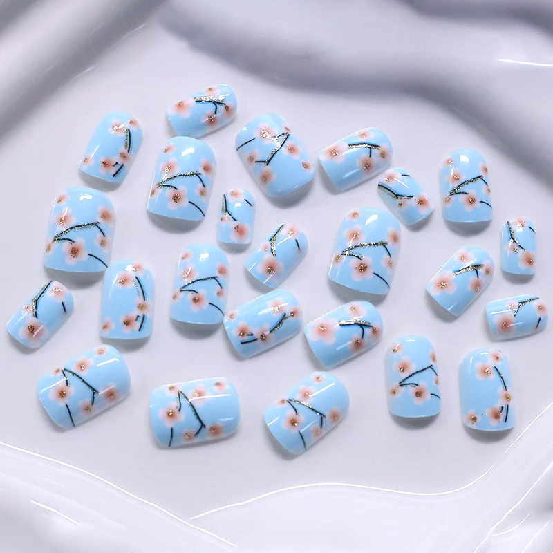 Floral Blossom Nail Art Enhancements Stornfield