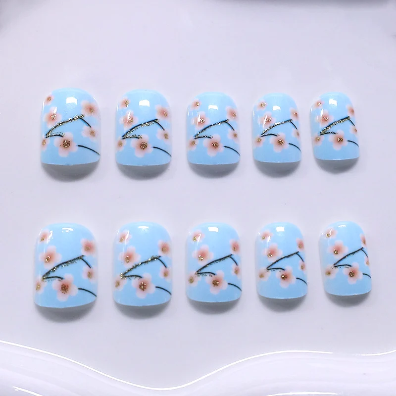 Floral Blossom Nail Art Enhancements Stornfield
