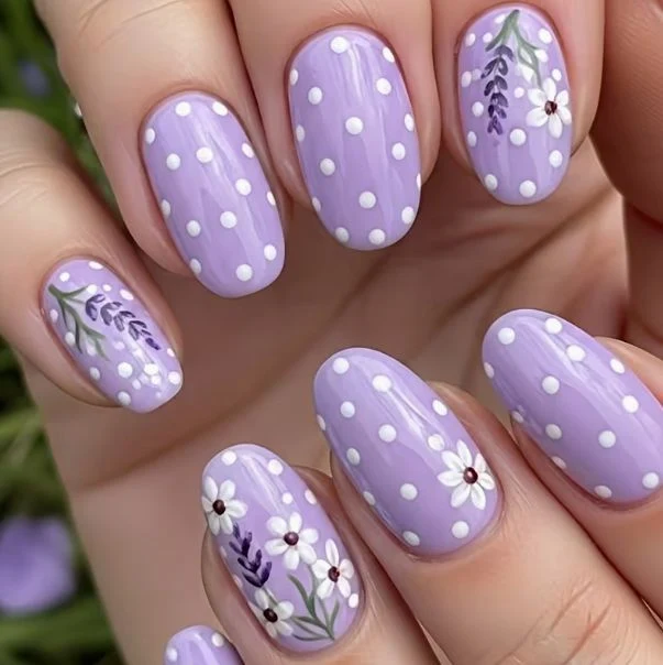 Floral Art Press-On Nail Set Stornfield 1789915378