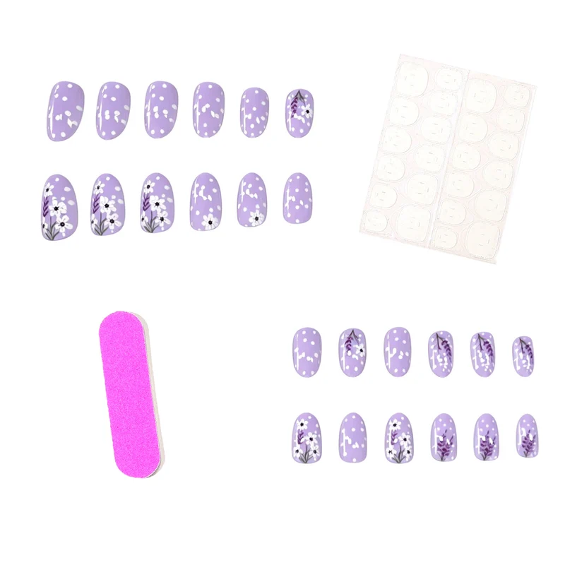 Floral Art Press-On Nail Set Stornfield 1789915378
