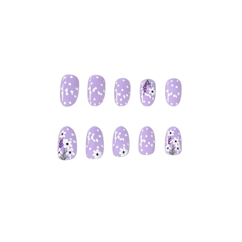 Floral Art Press-On Nail Set Stornfield 1789915378