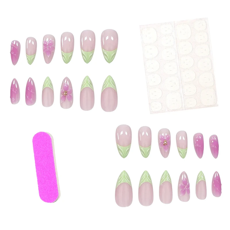 Floral Art Nail Design Stornfield