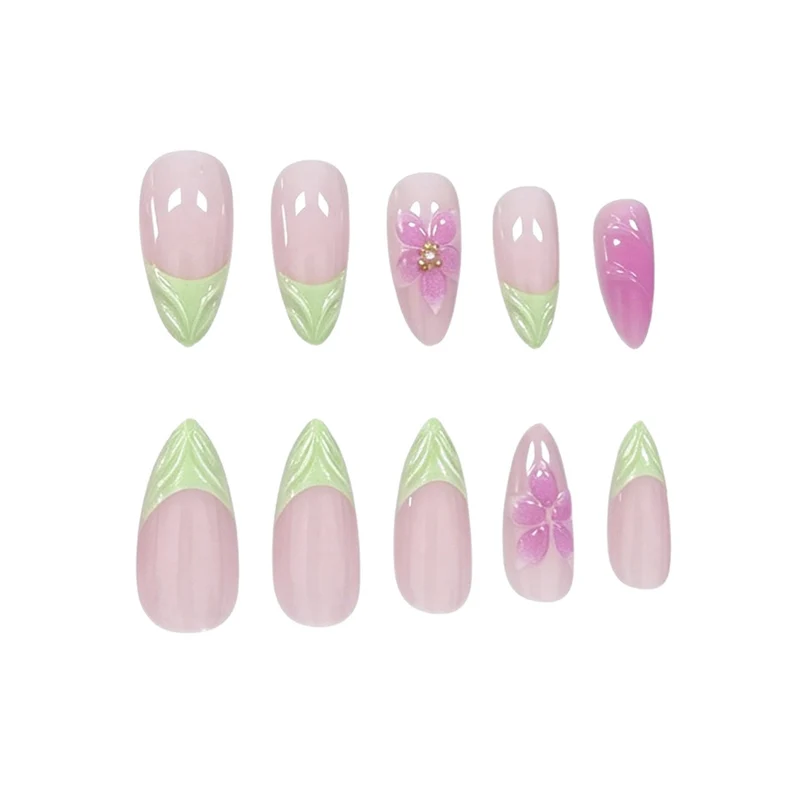 Floral Art Nail Design Stornfield