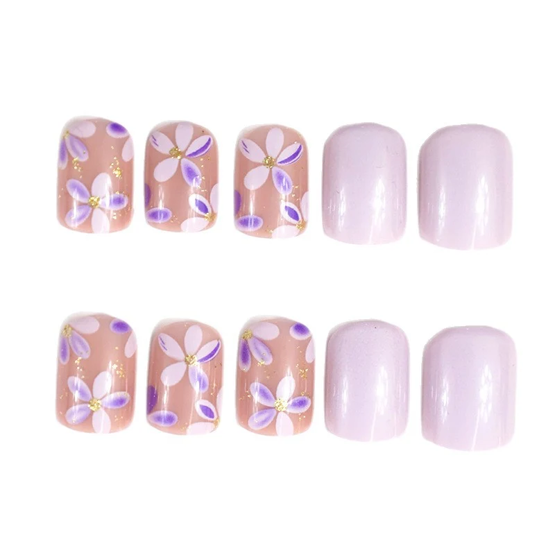 Floral Art Gel Nail Enhancements Stornfield