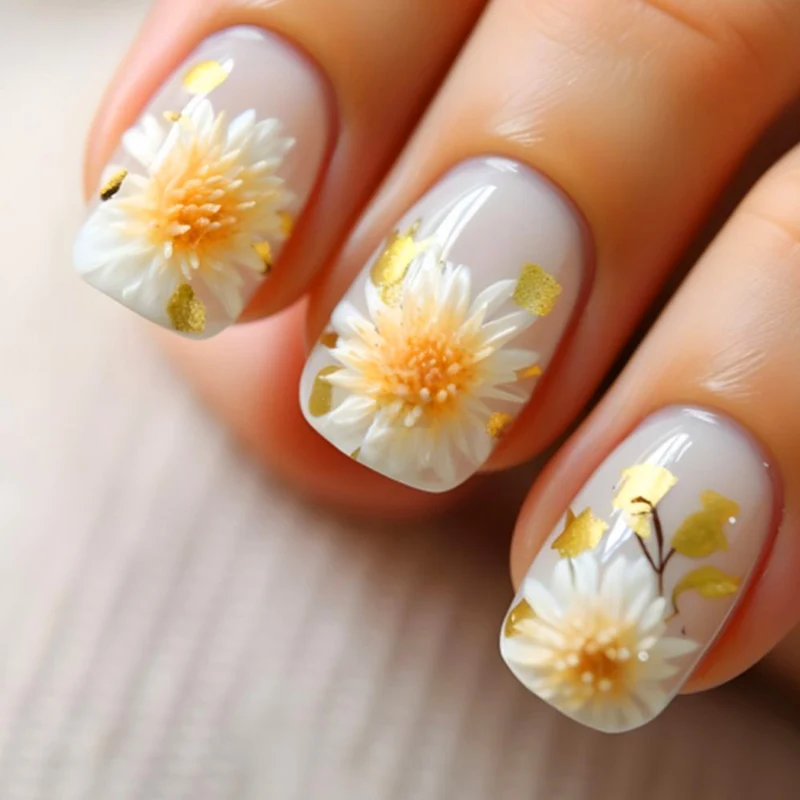 Floral Art Gel Nail Enhancements Stornfield 1789915696