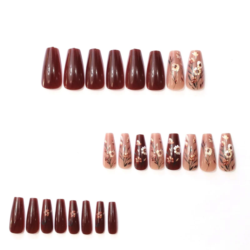 Floral Art Decorative Nail Enhancements Stornfield