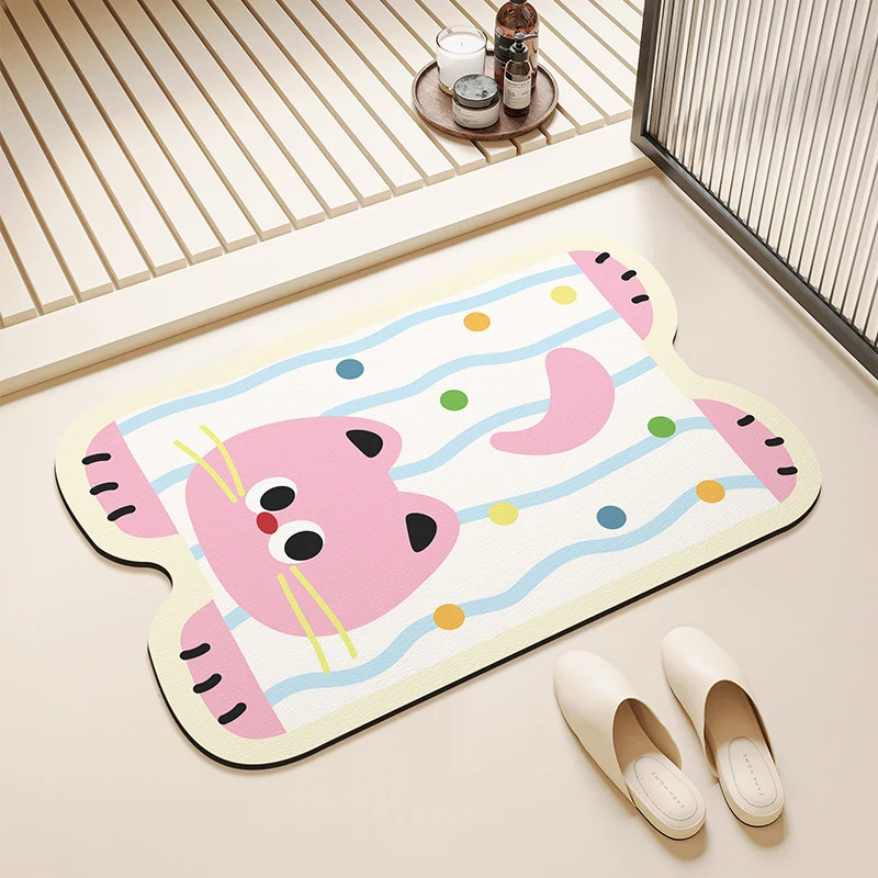 Cute Theme Decorative Bath Mat