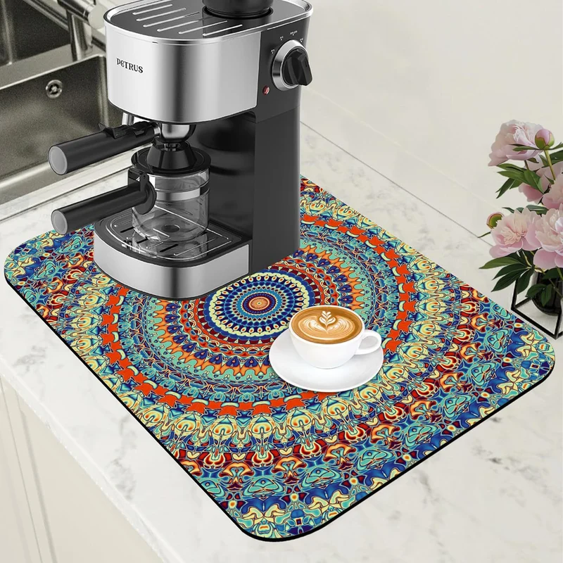 Flower Motiv Kitchen Placemat
