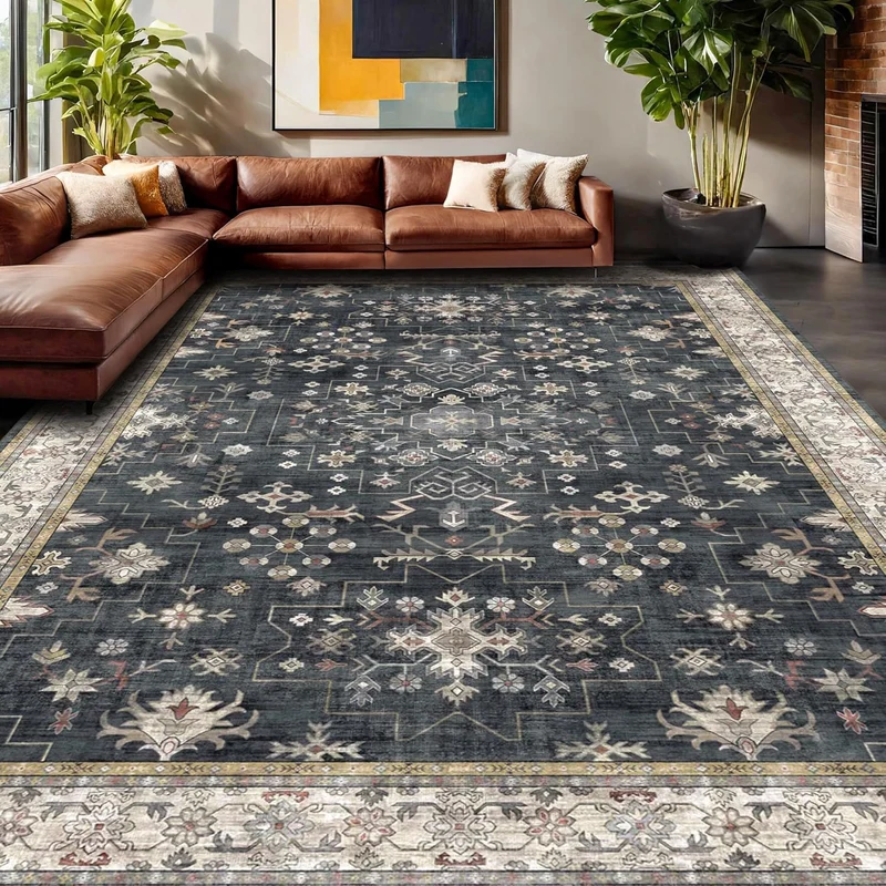 Flower Pattern Rug
