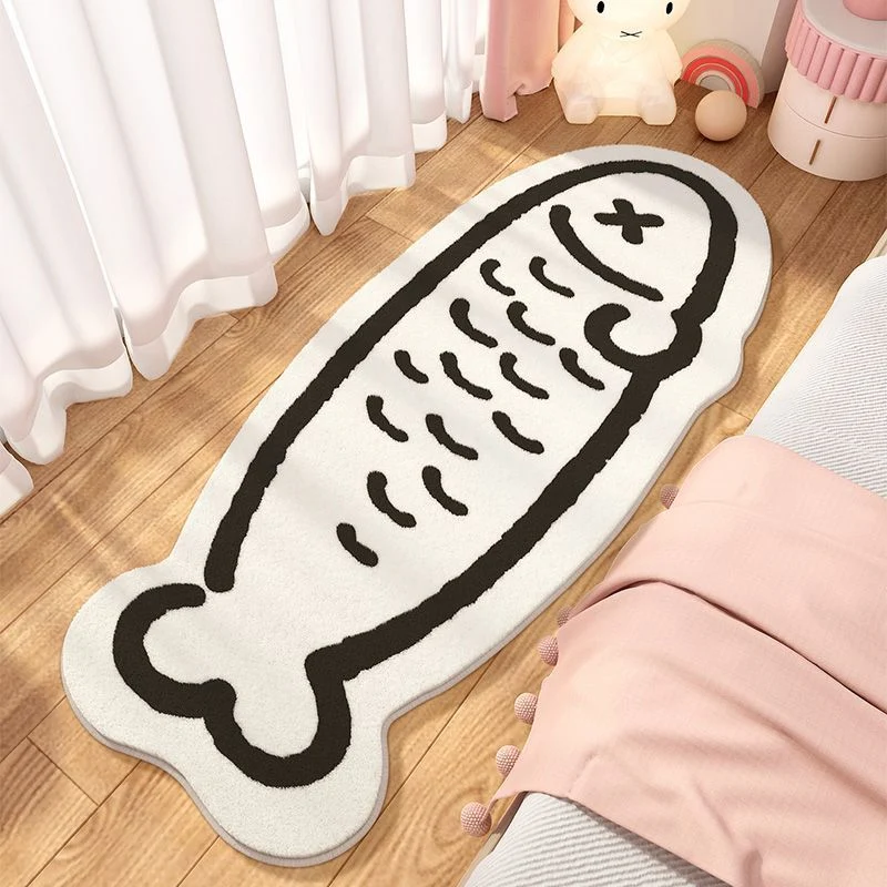 Fish-shaped Decorative Carpet