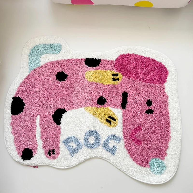 Elephant Theme Plush Rug