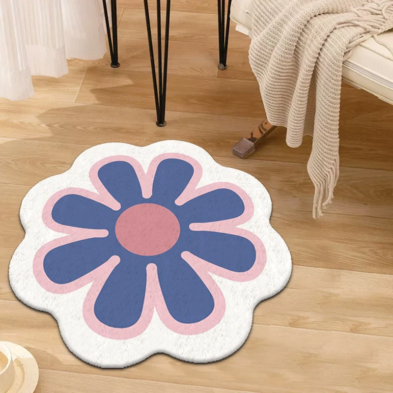 Educational Alphabet Round Rug