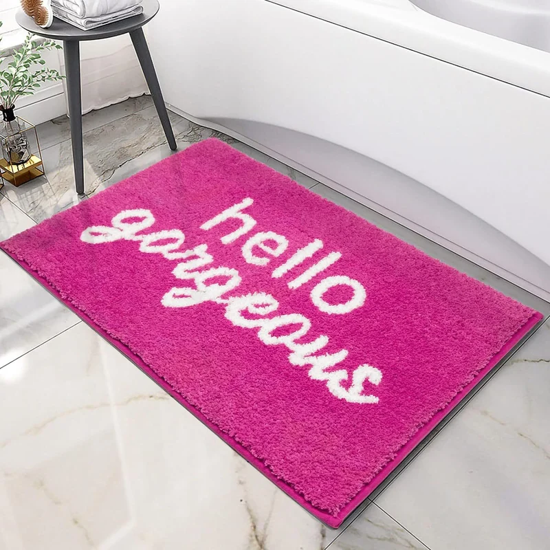 Decorative Sentences Area Mat