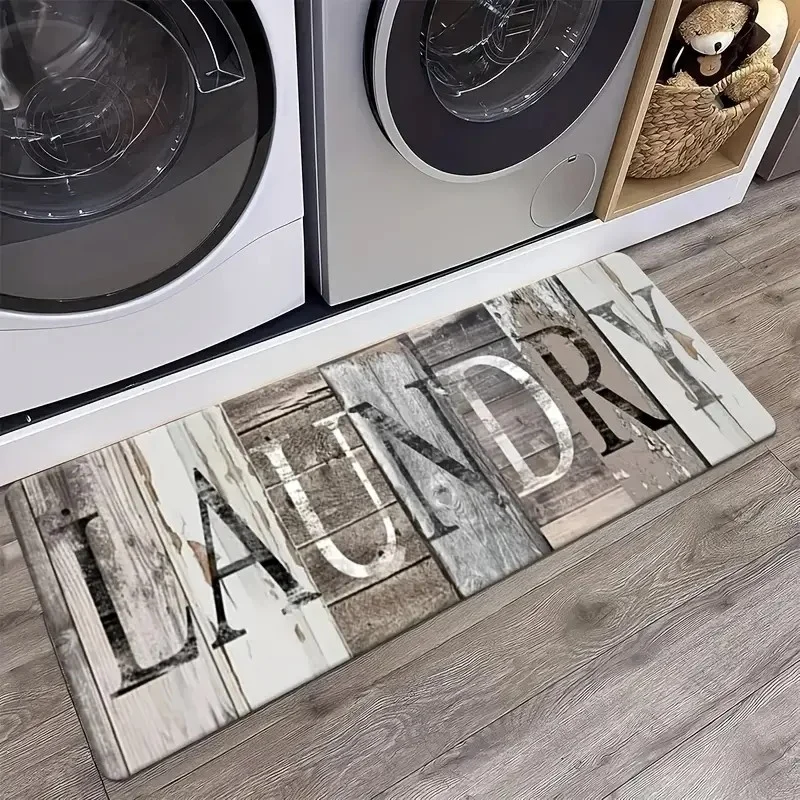 Decorative Laundry Room Mat