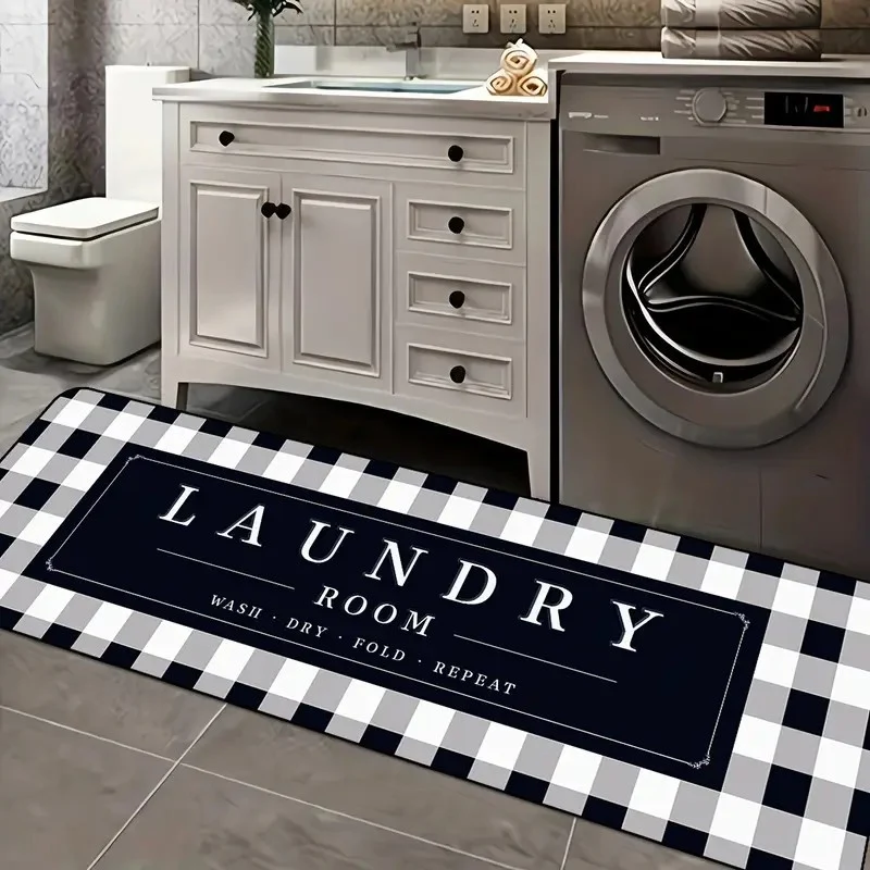 Decorative Laundry Room Mat