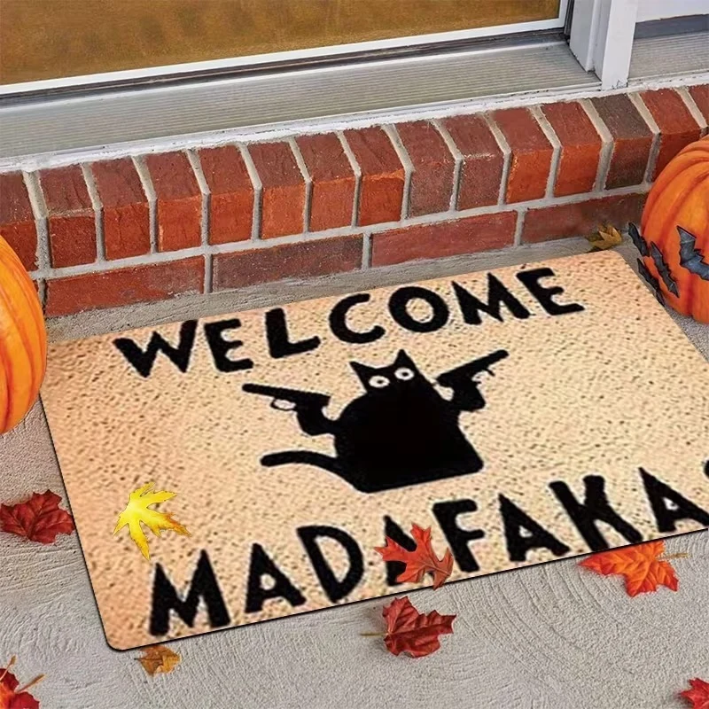 Decorative Halloween Welcome Mat