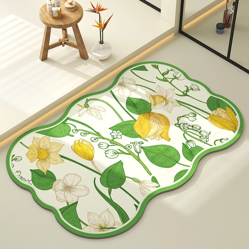 Decorative Flowers Rug