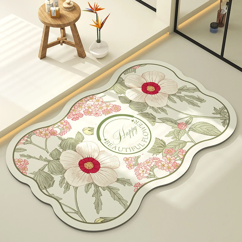 Decorative Flowers Rug