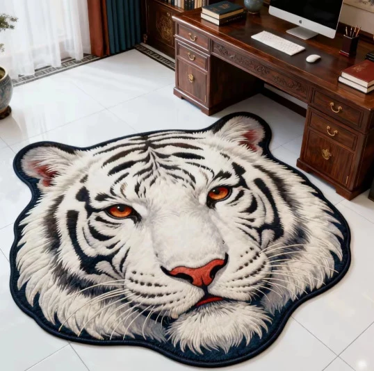 Decorative Dog Theme Area Rug