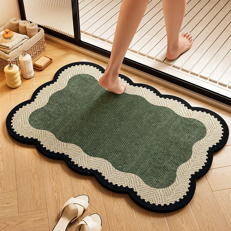 Decorative Cat-Shaped Bath Mat
