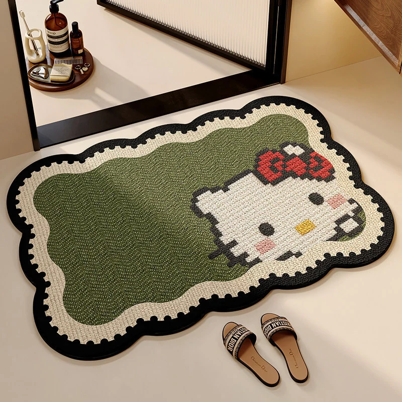 Decorative Cat-Shaped Bath Mat