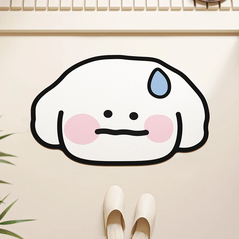 Cute Panda-shaped Bath Mat
