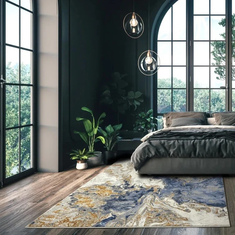 Contemporary Geometric Rug