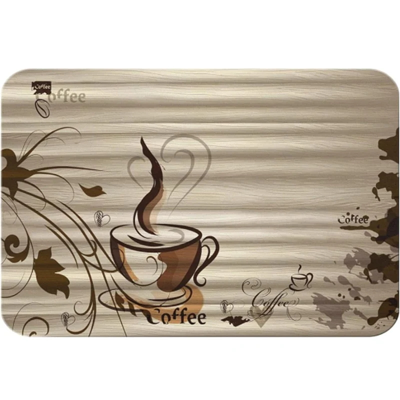 Coffee Theme Kitchen Mat