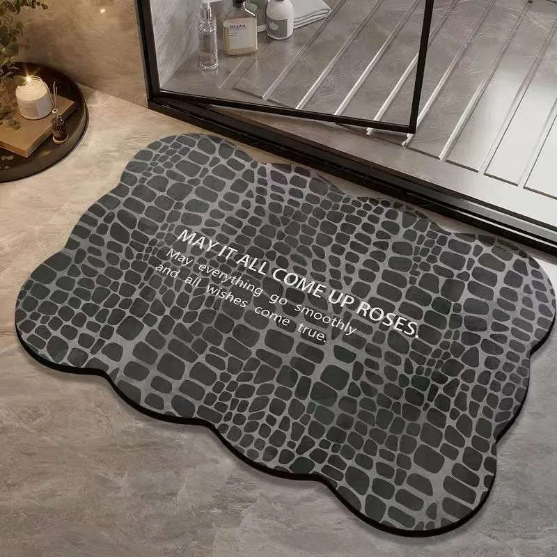 Cloud-shaped Decorative Bath Mat
