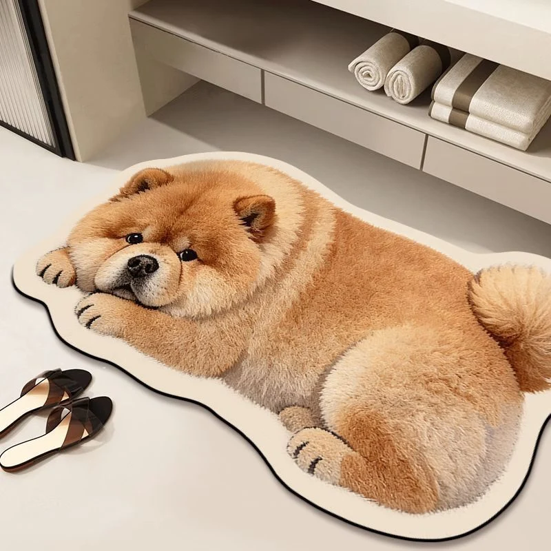 Cozy Cat-Shaped Bath Mat