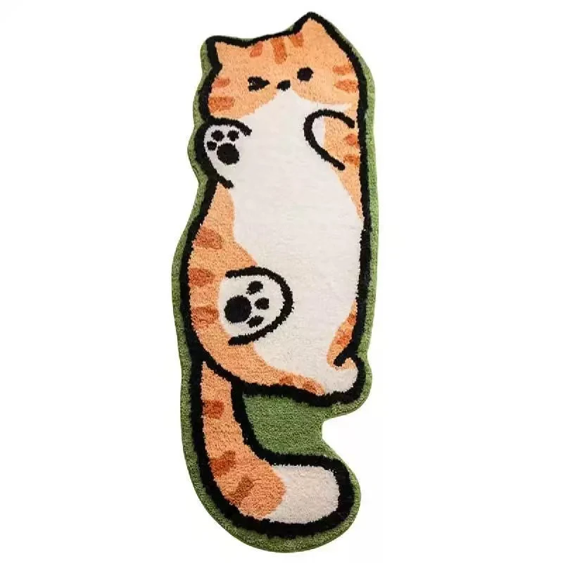 Cute Cat-Shaped Bath Mat