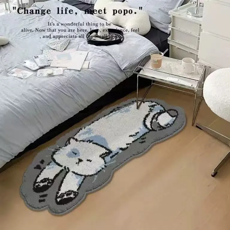 Cute Cat-Shaped Bath Mat