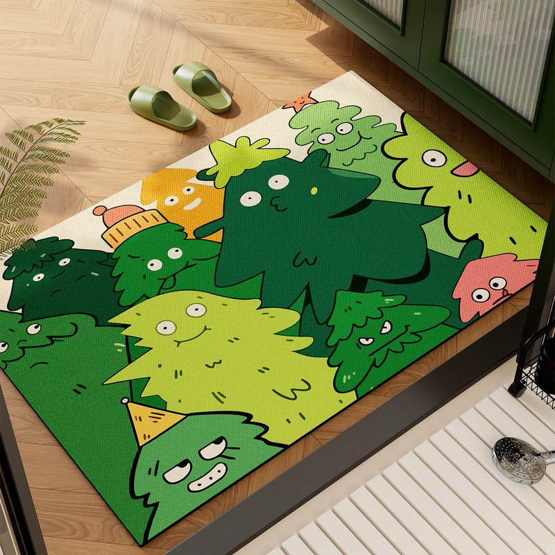 Cartoon Theme Welcome Mat