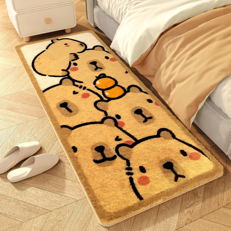 Cartoon Theme Plush Floor Mat