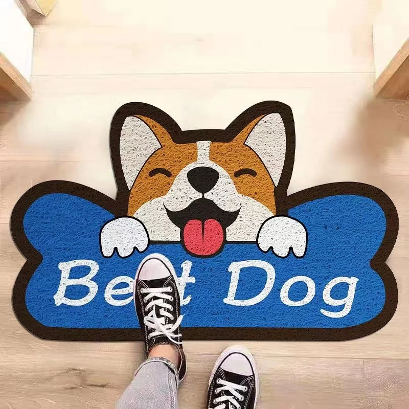 Cartoon Dog Theme Floor Mat