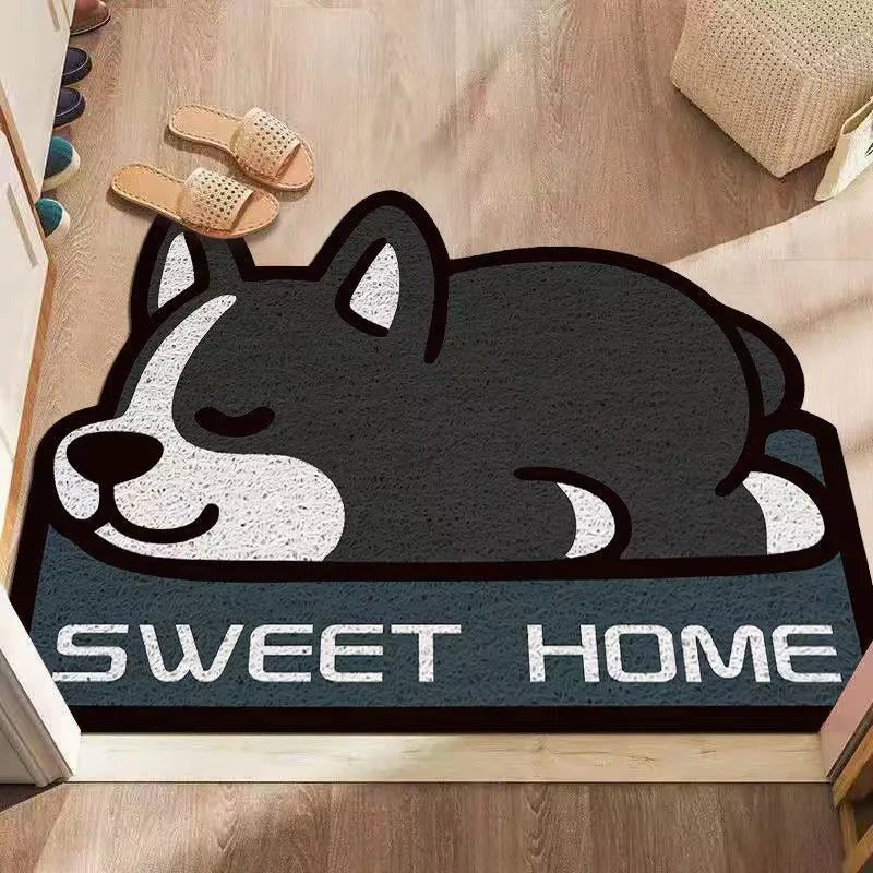 Cartoon Dog Theme Floor Mat