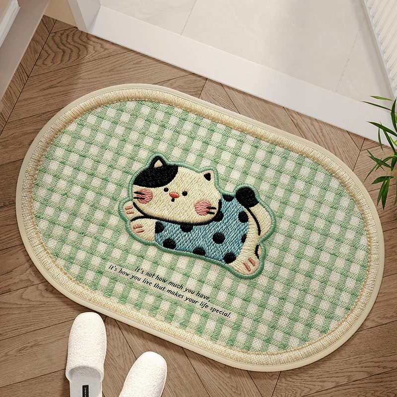 Cartoon Dog-Shaped Bath Mat
