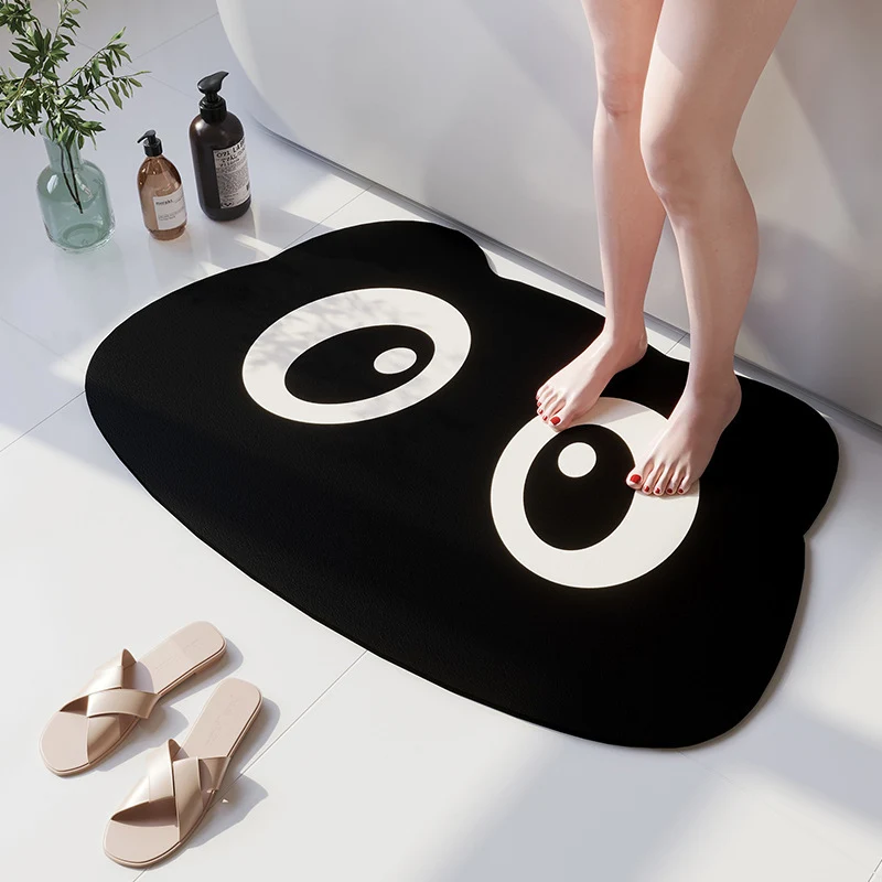 Cartoon Beer-Theme Soft Bath Mat
