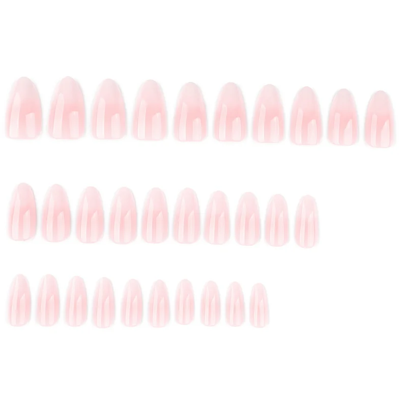 Stylish nail extensions with delicate ombre design Stornfield