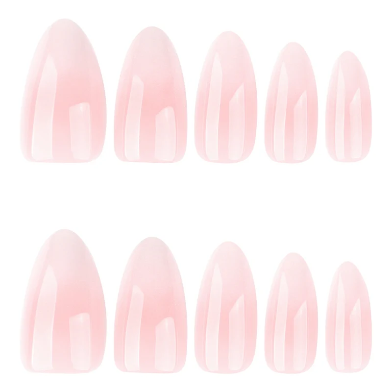 Stylish nail extensions with delicate ombre design Stornfield