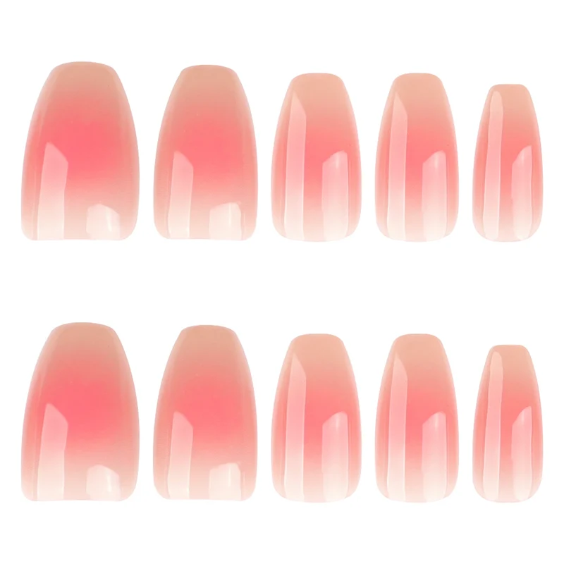 Stylish nail extensions with elegant ombre design Stornfield