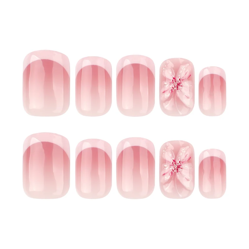 Stylish nail art with floral accents Stornfield