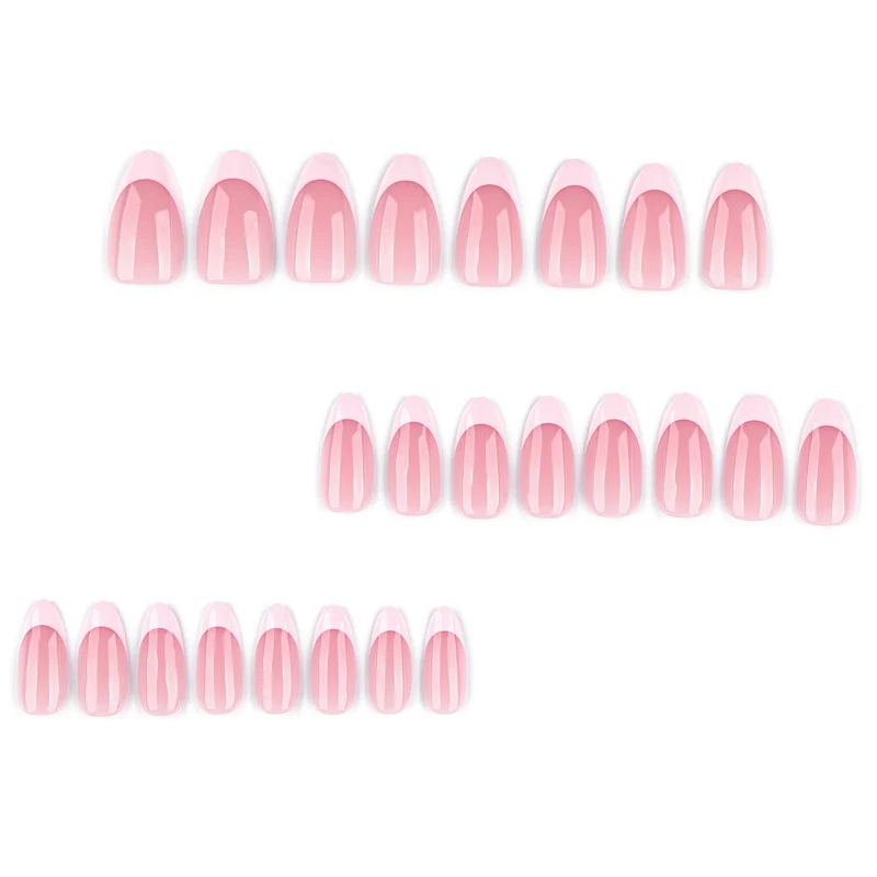 Stylish French Nail Extensions Stornfield