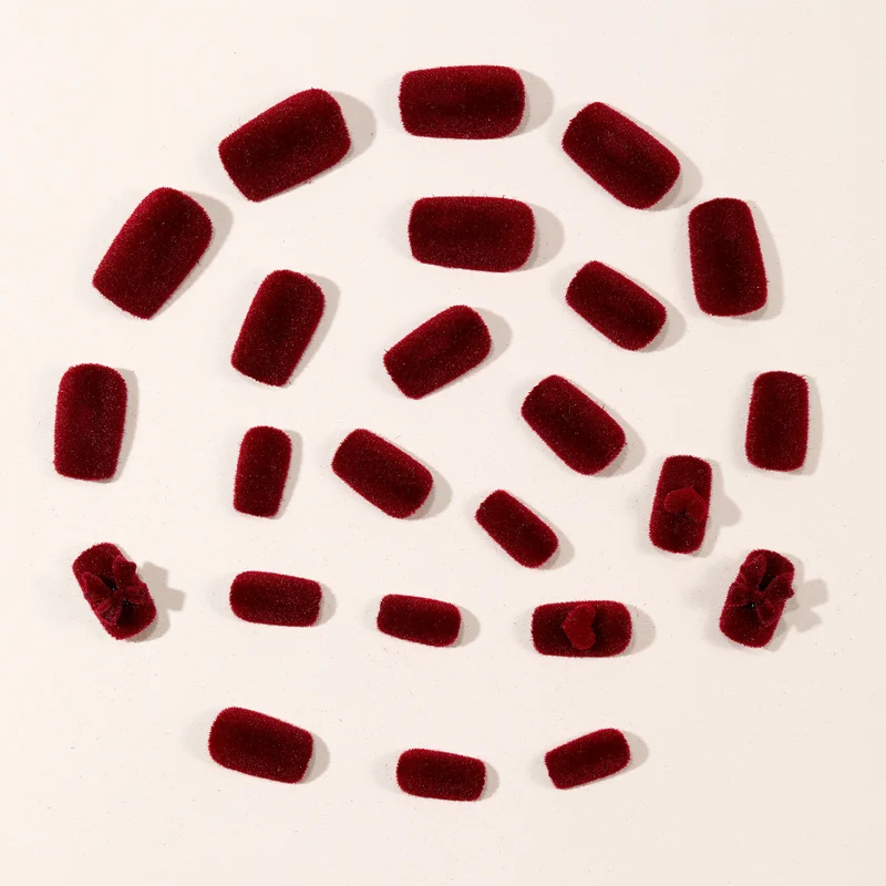 Velvet Herz und Schmetterling Nagelkunst Set Karnz