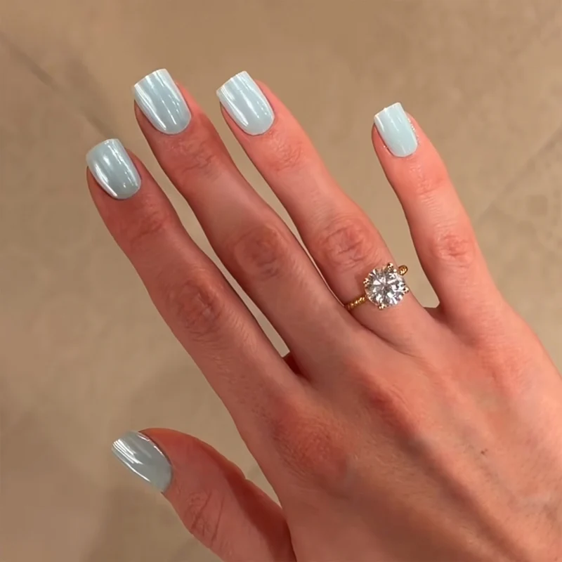 Nail extensions in modern style Stornfield