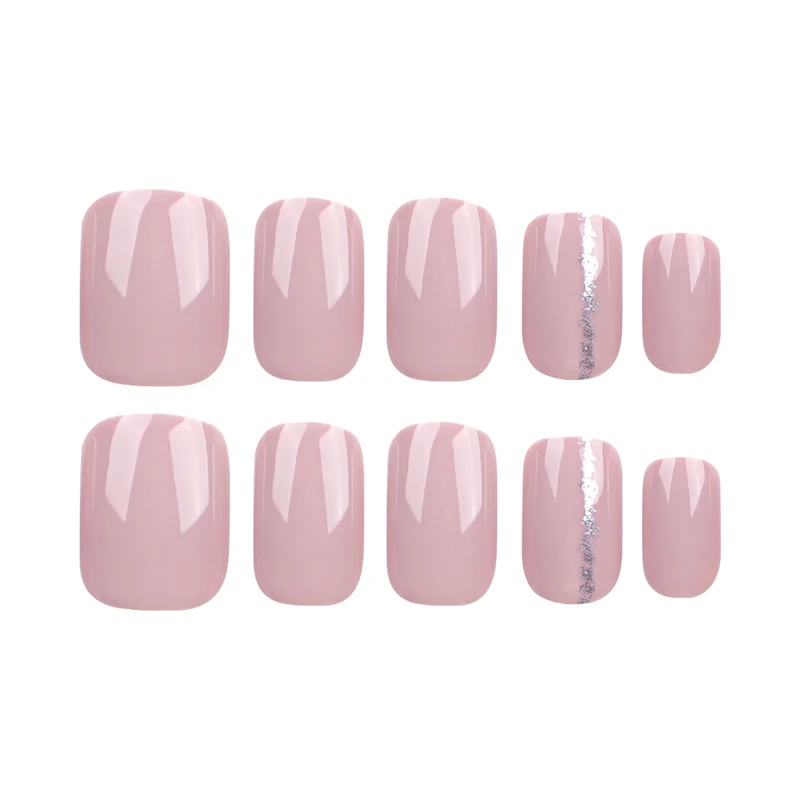 Nail art with elegant glitter accent Stornfield