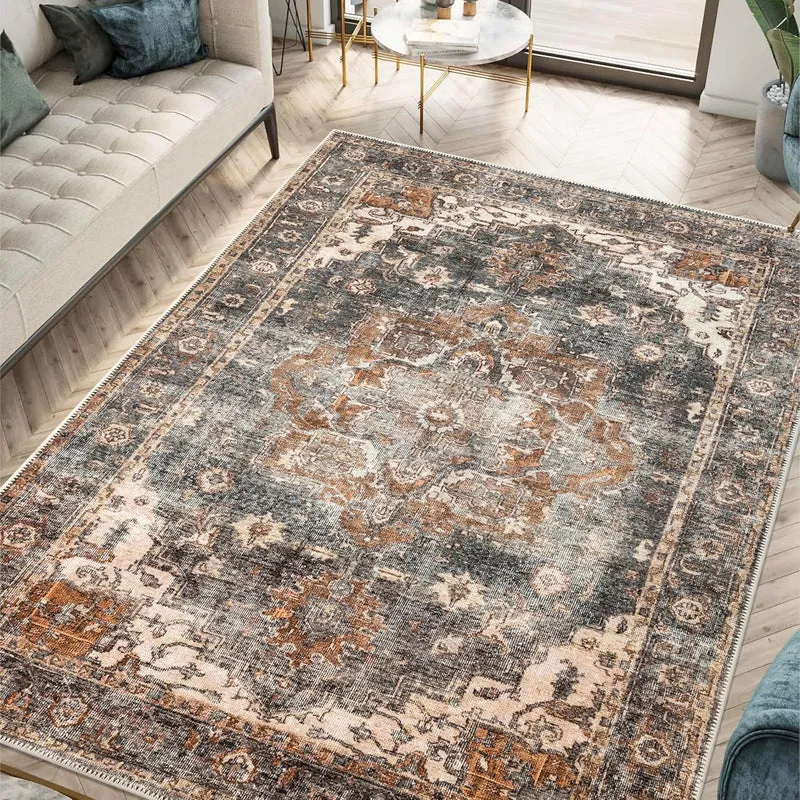 Bohemian Inspired Geometric Area Rug