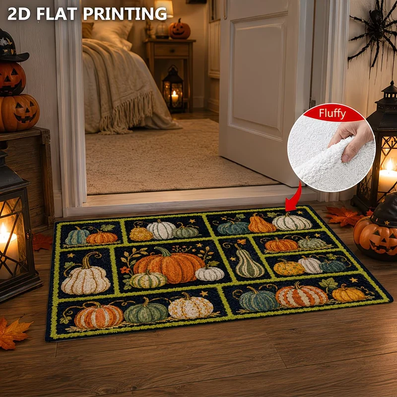 Autumn-Themed Decorative Mats