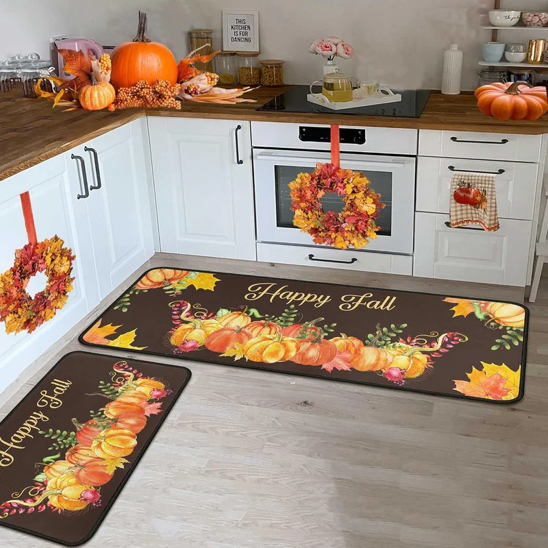 Autumn Theme Decorative Mat