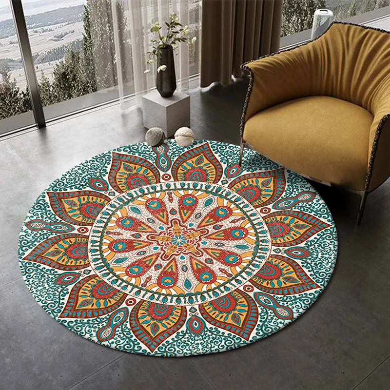 Artistic Round Carpet